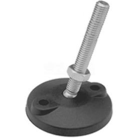 Leveling Mount w/ Lag Bolt Holes 1/2-13 x 4"" Stud 1.97"" Base Dia 5.375""H 4000