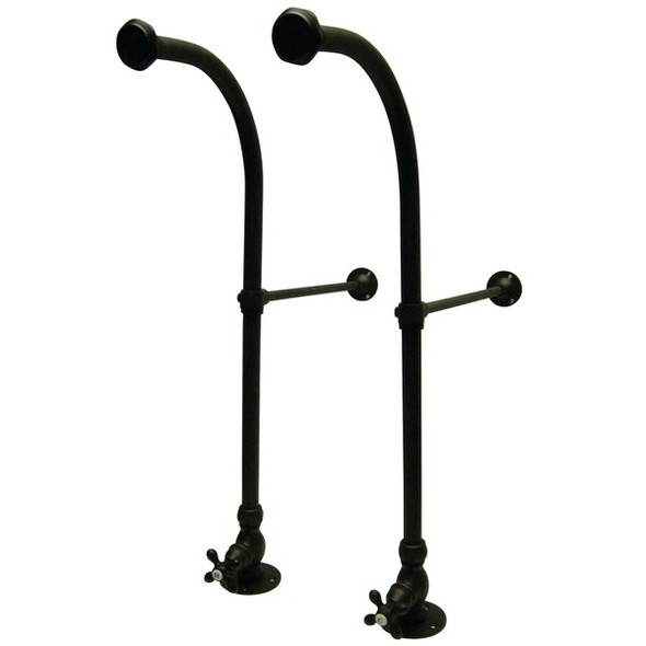 Kingston Brass CC455MX Rigid Freestand Supplies with Stops CC455MX
