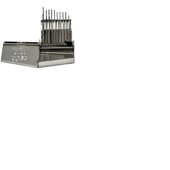 KnKut 20 Piece Jobber Length Drill Bit Set Numbers 61-80 20KK5
