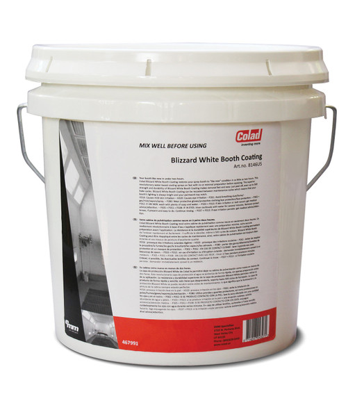Blizzard White Booth Coating, Gallon 467991