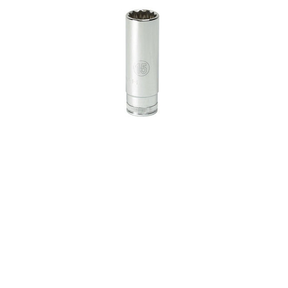 1/4" Dr 6 Pt. Deep Metric Socket, 14 mm 80149