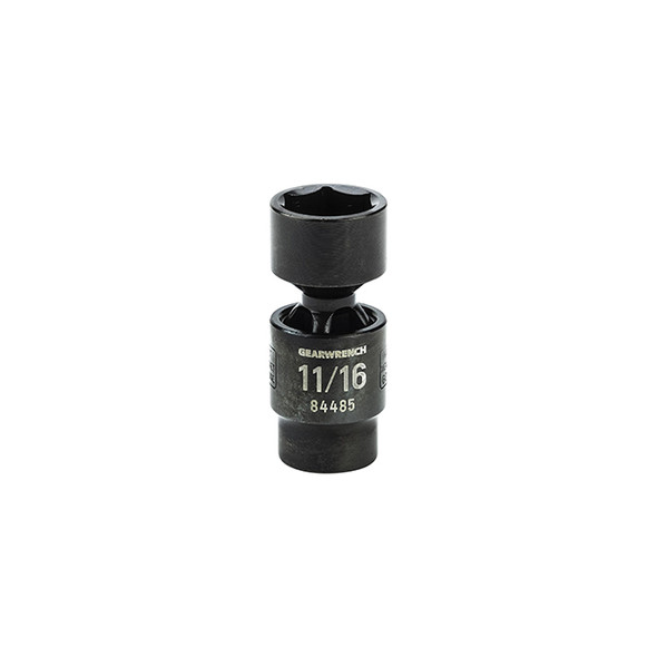 3/8" Drive 6 Point Standard X-Core Pinless Impact Universal SAE Socket 11/16" 84485
