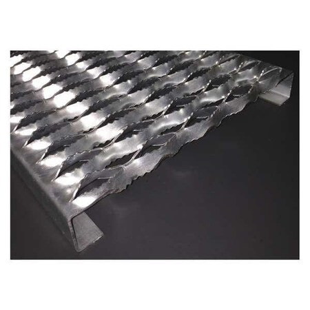 Manufacturer Varies Anti-Slip Channel,12 in. W,Pregalvanized 3251514-10