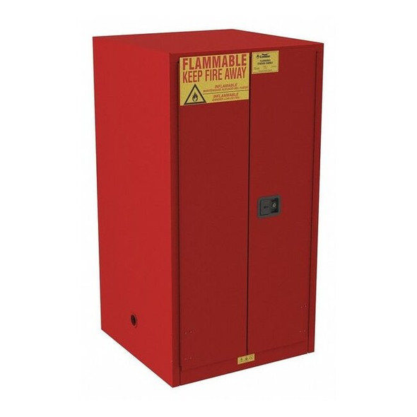 Condor Steel, Recessed Pull Handle, Red, 2 Shelves 491M98