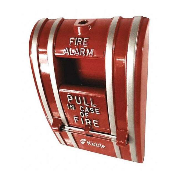 Kidde Fire Alarm Pull Station,Red,2-1/2" D K-270A-DPO