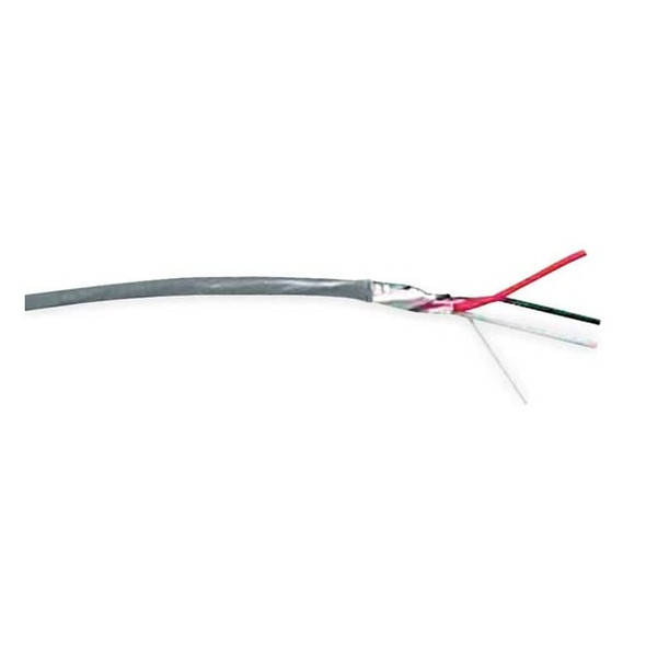 Carol Data Cable,Riser,3 Wire,Gray,1000ft C0741A.41.10