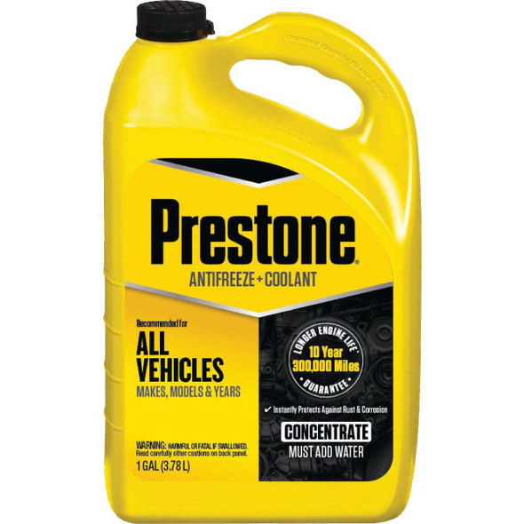 Prestone Gallon Concentrate -84 F to 276 F Automotive Antifreeze Pack of 6