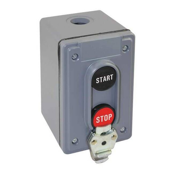 Dayton Push Bttn Cntrl Statn,1NO/1NC,Start/Stop 20C802