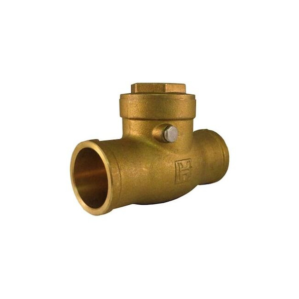 Hammond Valve Swing Check Valve,3.125 in Overall L 968 3/4