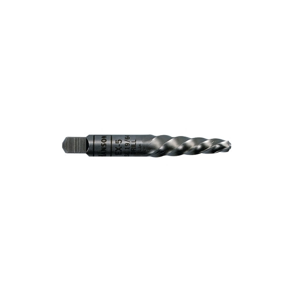 Spiral Flute Screw Extractors - 534/524 Series, 1/4 in, Carded