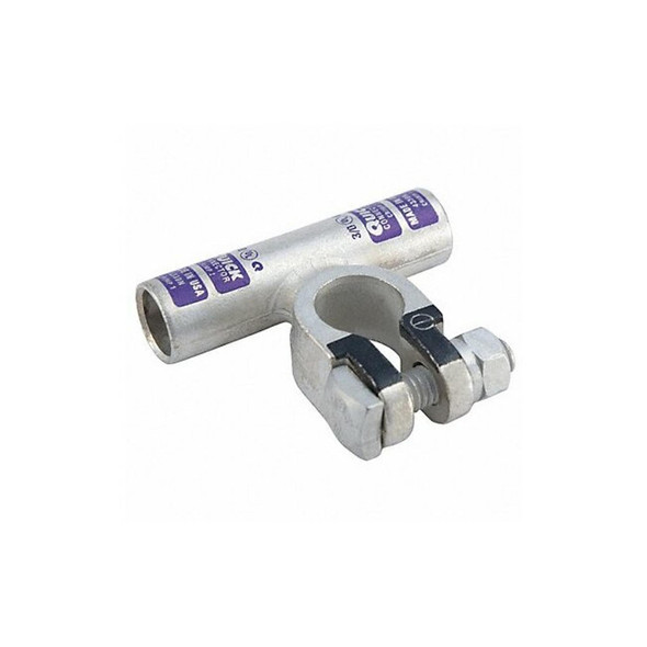 Fusion Terminal Flag,3/0 ga.,Purple,Neg 4330N