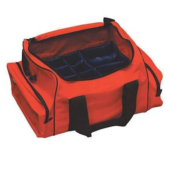 Emi Trauma Bag, Cordura Nylon, 20 in L, 12 1/2 in W, Orange 802