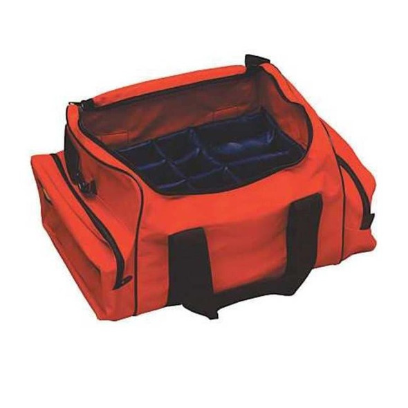 Emi Trauma Bag, Cordura Nylon, 20 in L, 12 1/2 in W, Orange 802