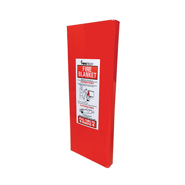 Fiberglass Fire Blanket w/ Case