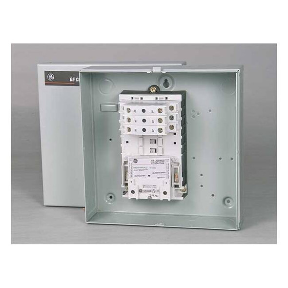 Ge 120VAC Electrically Held Lighting Contactor 6P 30A CR463L60AJA10A0