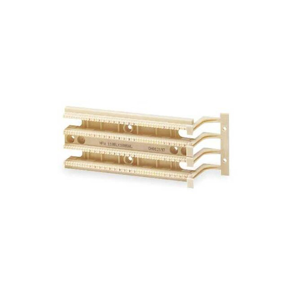 Hubbell Premise Wiring Wiring Block, 110/100-pair with legs 110BLK100BWL