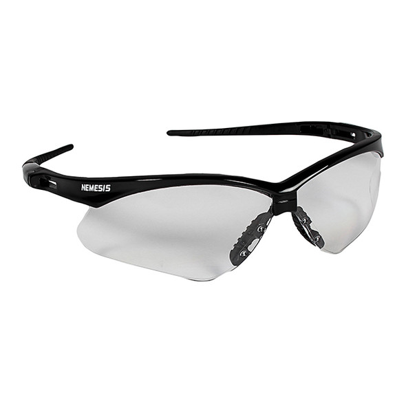 KleenGuard™ V30 Nemesis* Eyewear, Black Frame, Clear Lens, 1/Each