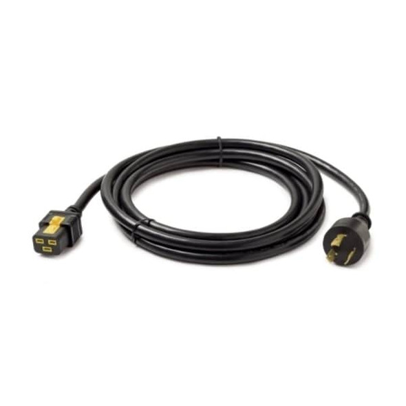 Apc Power Cord, L5-20P, IEC C19, 10 ft., Blk, 20A AP8752