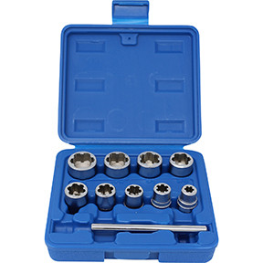 10 Pc. Bolt Extract Set - SAE 1234