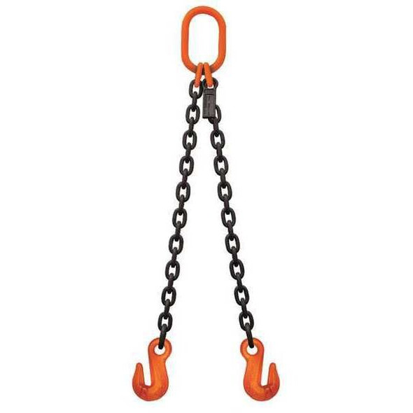Stren-Flex Chain Sling,9/32 in Size,G100,4 ft L,DOG SF0904G10DOG