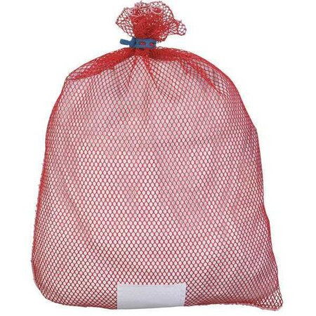 Manufacturer Varies Rubber Closure, Polyester, Laundry Bag, Red MI245557