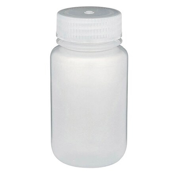 Globe Scientific Bottle, Wide Mouth, Round, PP, 125mL, PK12 7000125