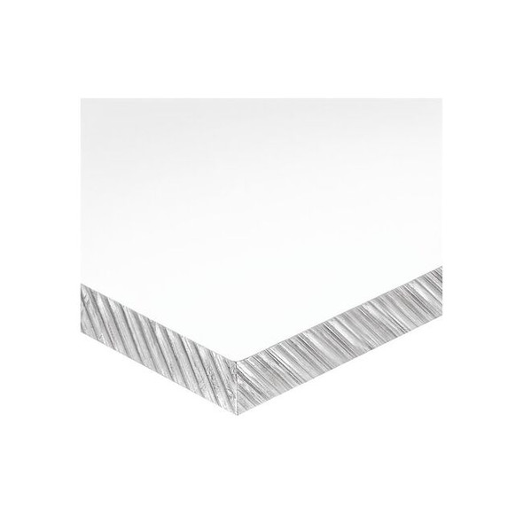Colorless Polycarbonate Sheet Stock 24" L x 24" W x 1/16" Thick
