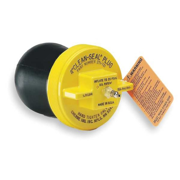 Cherne Pipe Plug,Pneumatic,1.5 In,Rubber 271508