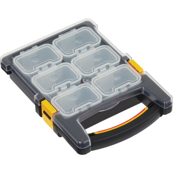 Plastic Parts Organizer with (6) Removable Storage Containers
