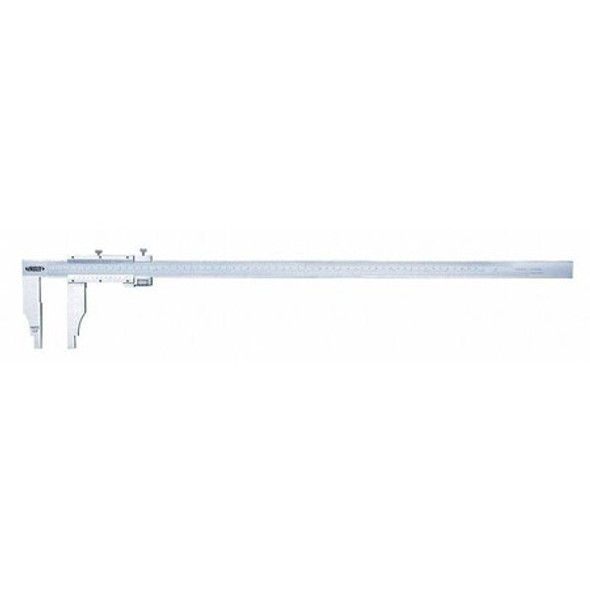 Insize Vernier Caliper,SS,0 to 40"Range,4"Jaw D 1211-40