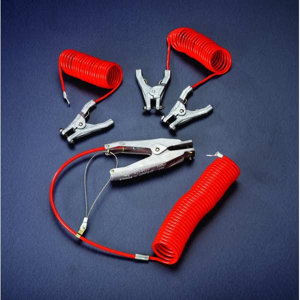 Manufacturer Varies CoiledGroundingWire,(2)HandClamps,10ft RAC-10-2
