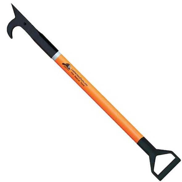 American Hook, 6 ft. Pro-Lite Pole, HiViz Orange, D-Handle