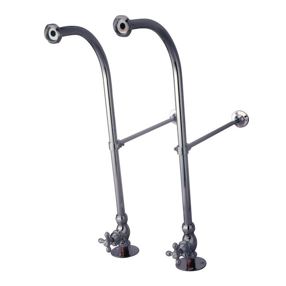 Kingston Brass CC451MX Rigid Freestand Supplies with Stops CC451MX