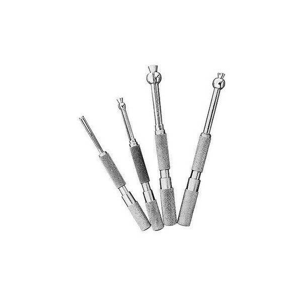 Hhip 4 Piece .125-.500" Full Ball Small Hole Gage Set 4400-0009