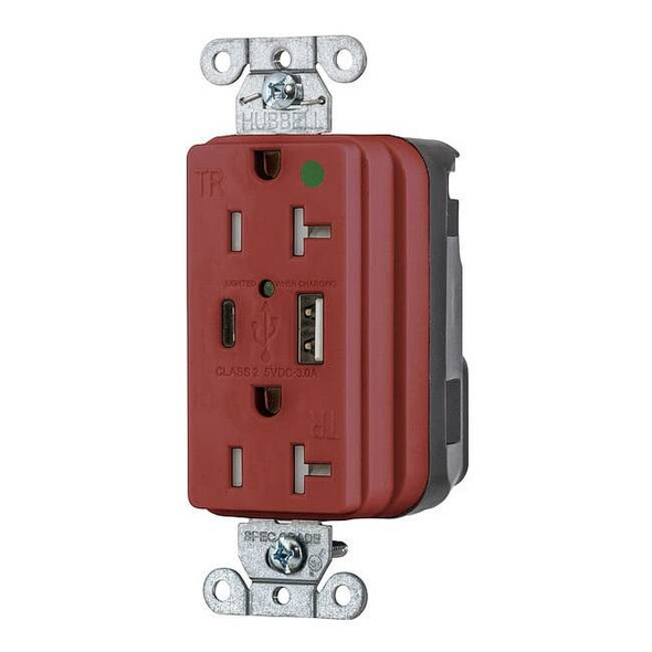 Hubbell USB Receptacles SNAP8300UACR SNAP8300UACR