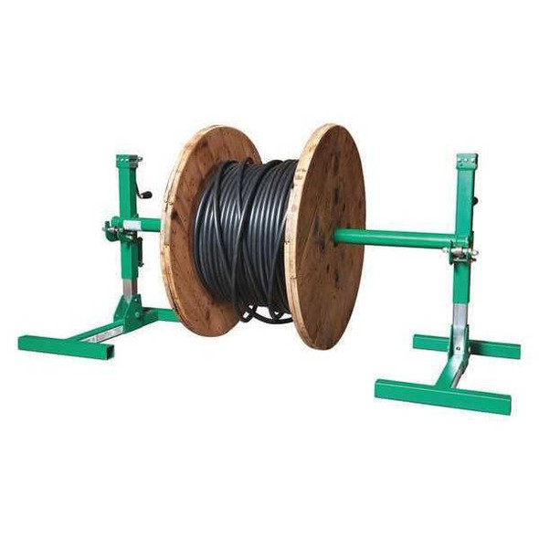 Greenlee Reel Stand,17-5/8" W,10" H,6000 lb. Cap. RXM