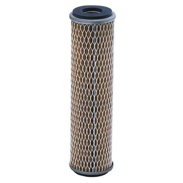 Pleated Filter Cartridge, 7 gpm, 5 Micron, 2-1/2" O.D., 9 5/8 in H