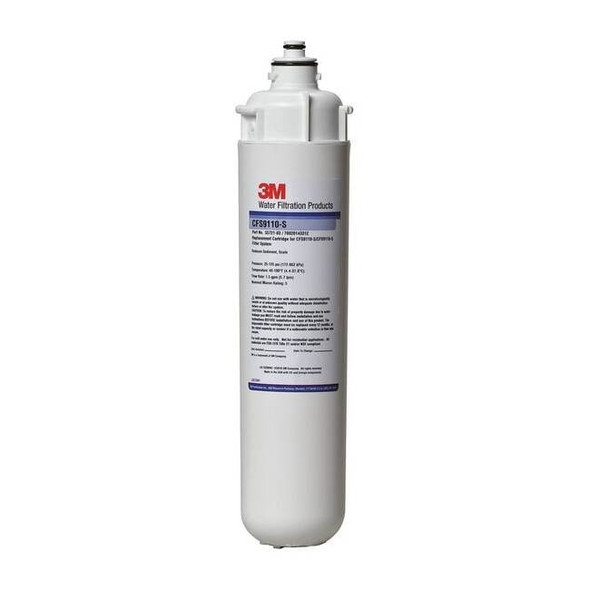 3m Quick Connect Filter, 1.5 gpm, 5 Micron, 15 in H CFS9110-S