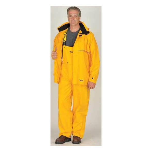 Viking Rain Jacket Detachable Hood,Yellow,XL 3300J-XL