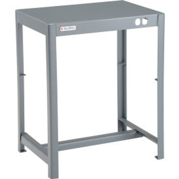 Global Industrial Deluxe Machine Table 12 Gauge Welded Top 24""W x 18""D x 30""H
