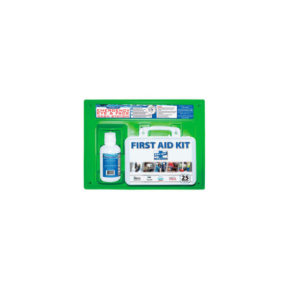 Physicians Care Eye Flush Solution with First Aid Kit 24-500
