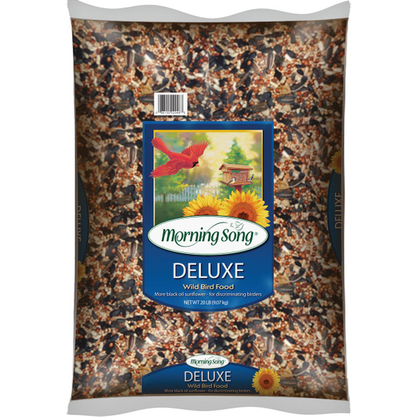 Morning Song 20 Lb. Deluxe Wild Bird Seed 11352 Morning Song 20 Lb. Deluxe Wild Bird Seed 11352