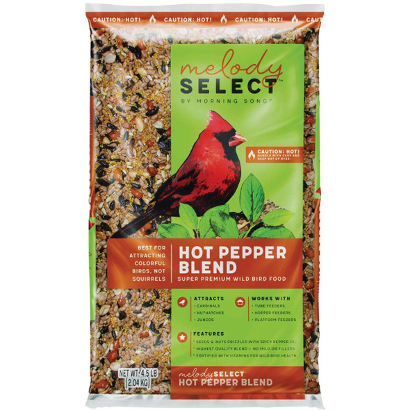 Melody Select 4.5 Lb. Hot Pepper Bird Food 14059