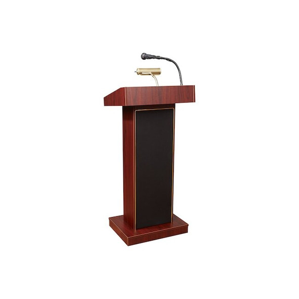 Oklahoma Sound Sound Lectern,46 in H,Mahogany 800X-MY