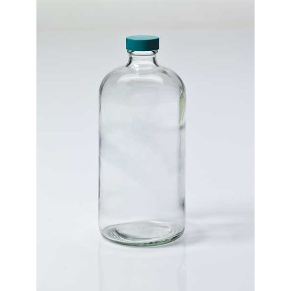 Qorpak Bottle,Narrow Mouth,960 mL, 32 oz.,PK12 GLC-01217