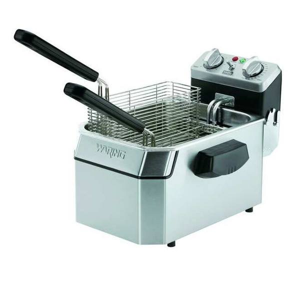 Waring Commercial Electric Deep Fryer,120V,10 Lb WDF1000
