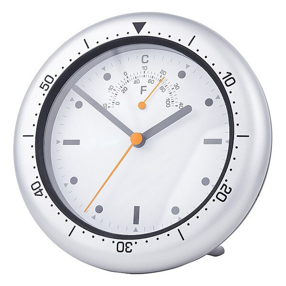 Manufacturer Varies Analog Clock,Plastic,7" Diameter 08610-05 Manufacturer Varies Analog Clock,Plastic,7" Diameter 08610-05