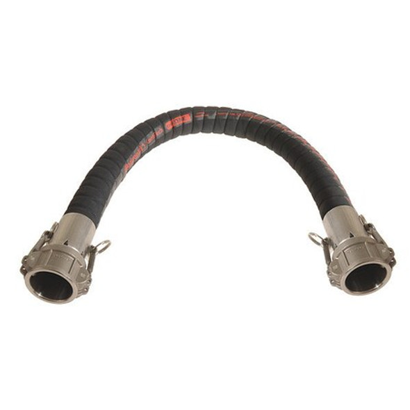 Continental Chemical Hose Assembly,2" ID x 10 ft. CHX200-10CC-G