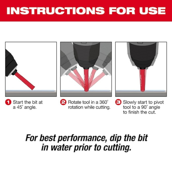 Milwaukee Tool 2-1-2" Diamond Max Hole Saw 49-56-5660