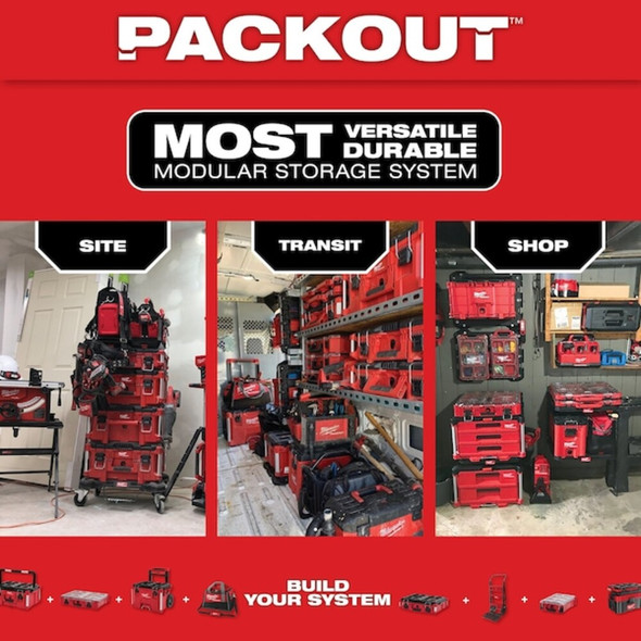 Milwaukee Tool PACKOUT 2-Wheel Cart - Hand Truck 48-22-8415